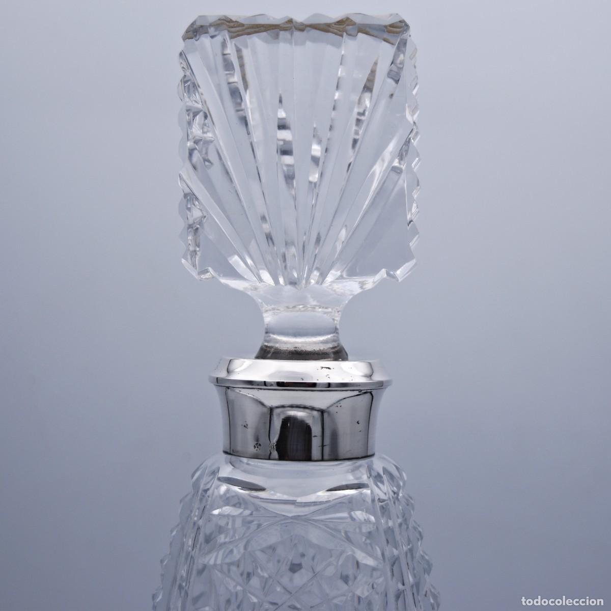 Antig&uuml;edades: Licorera antigua con cuello de plata - Foto 13