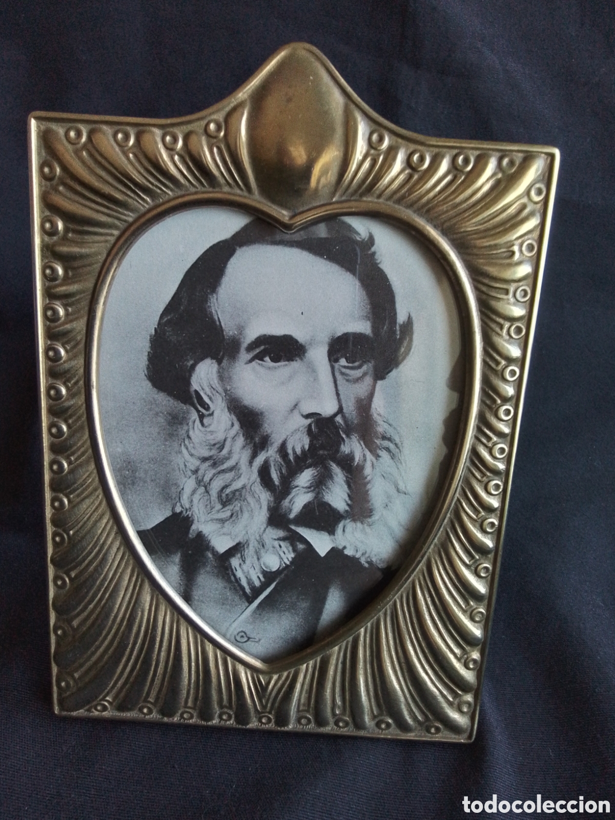 Antig&uuml;edades: Marco de bronce ArtDeco - Foto 2
