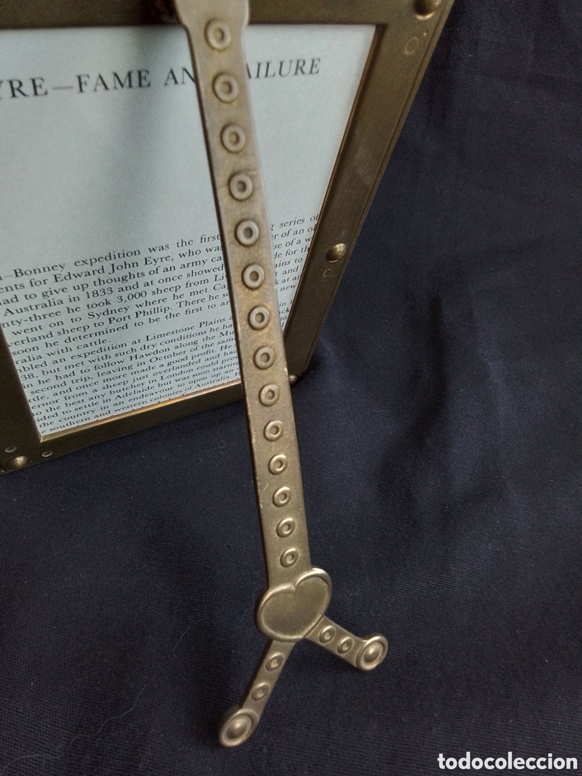 Antig&uuml;edades: Marco de bronce ArtDeco - Foto 4