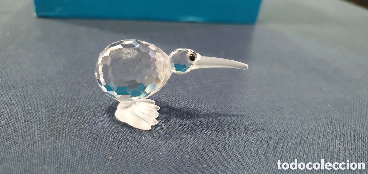 Antiguidades: SALIDA 0.01&euro;. Pajaro Kiwi de Swarovski. (L133)