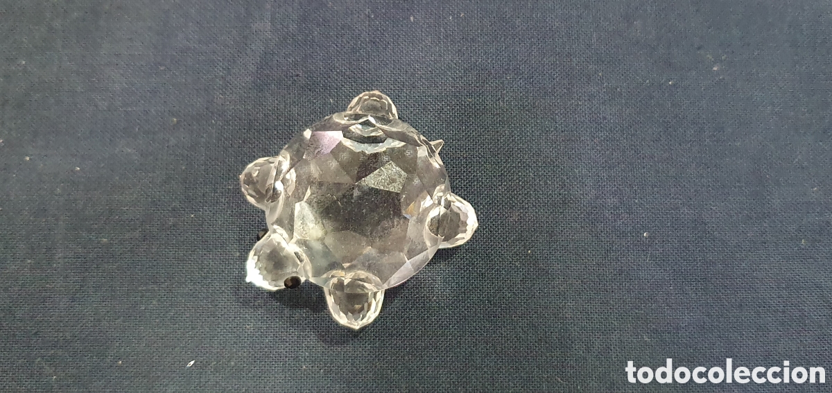 Antiguidades: SALIDA 0.01&euro;. Tortuga de cristal de Swarovski. (L133)