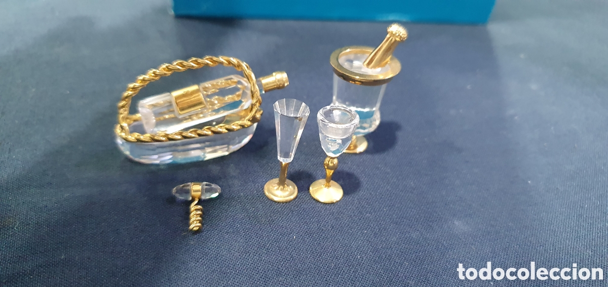 Antiguidades: SALIDA 0.01&euro;. Lote de objetos en cristal de Swarovski. (L133)