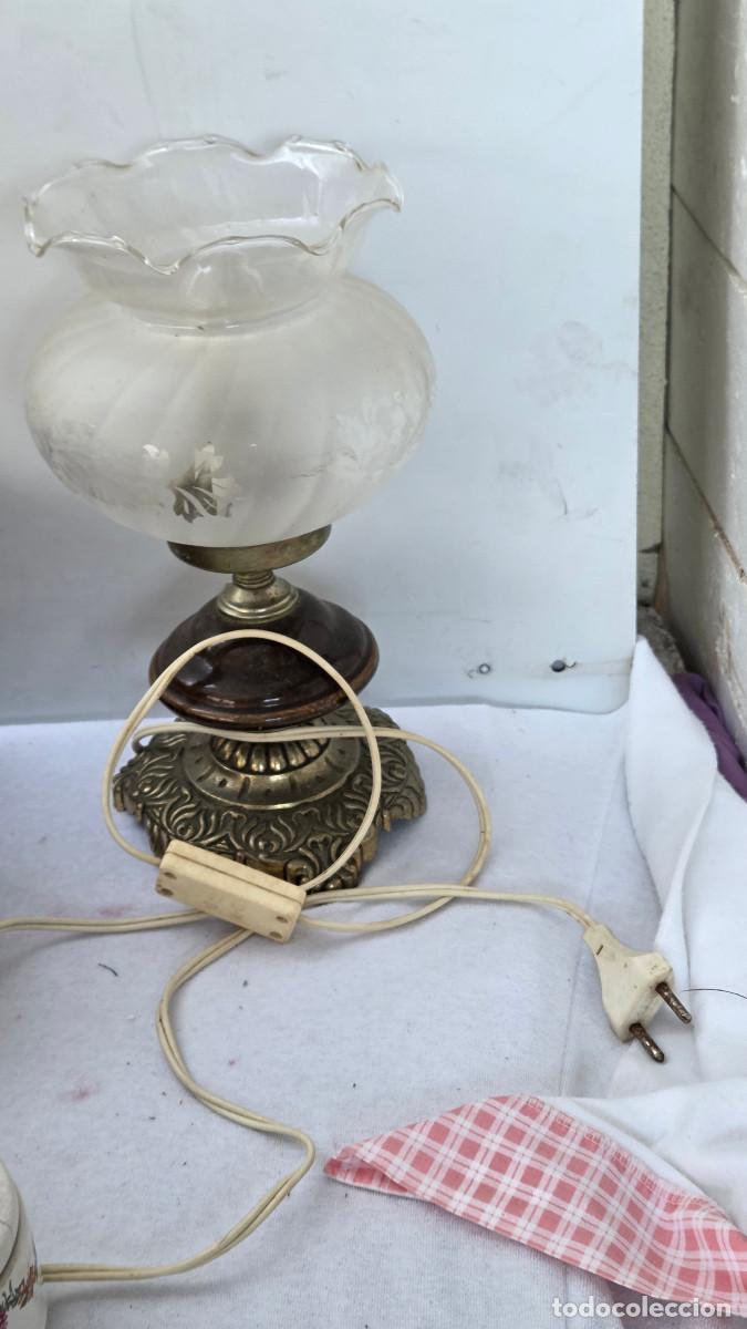 Antig&uuml;edades: lampara de sobremesa vintage