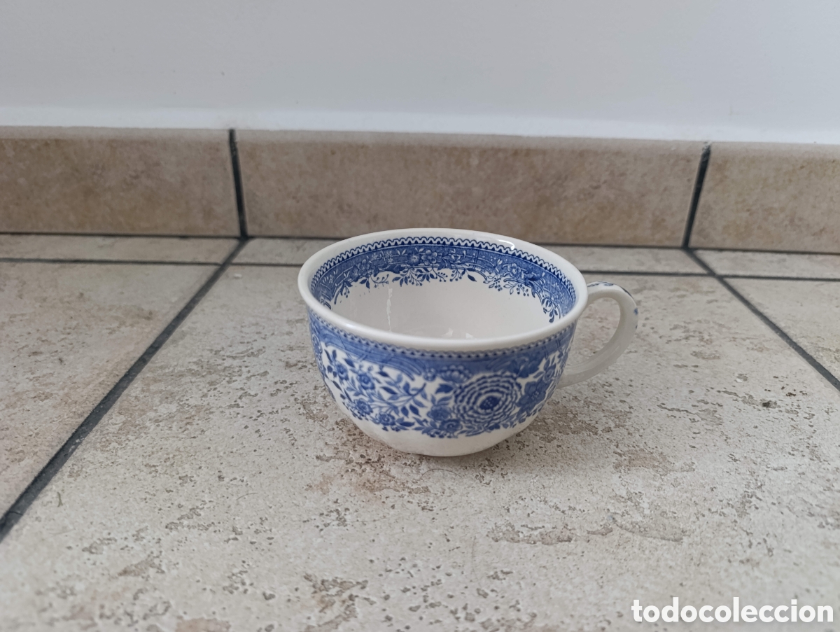 Antig&uuml;edades: Taza Burgerland. Villeroy & Boch. Made in Germany