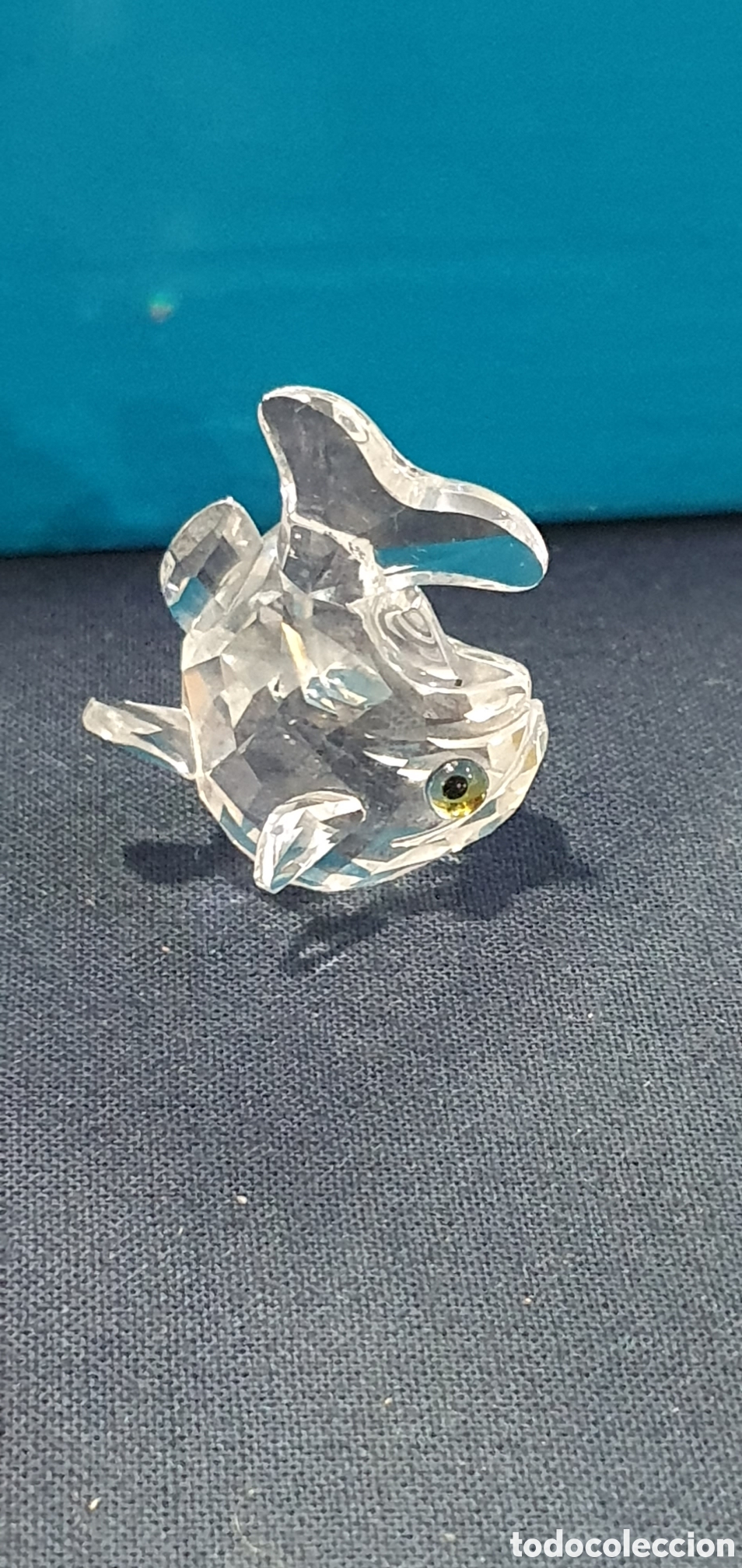 Antiques: SALIDA 0.01&euro;. Pez cristal de Swarovski. (L133)
