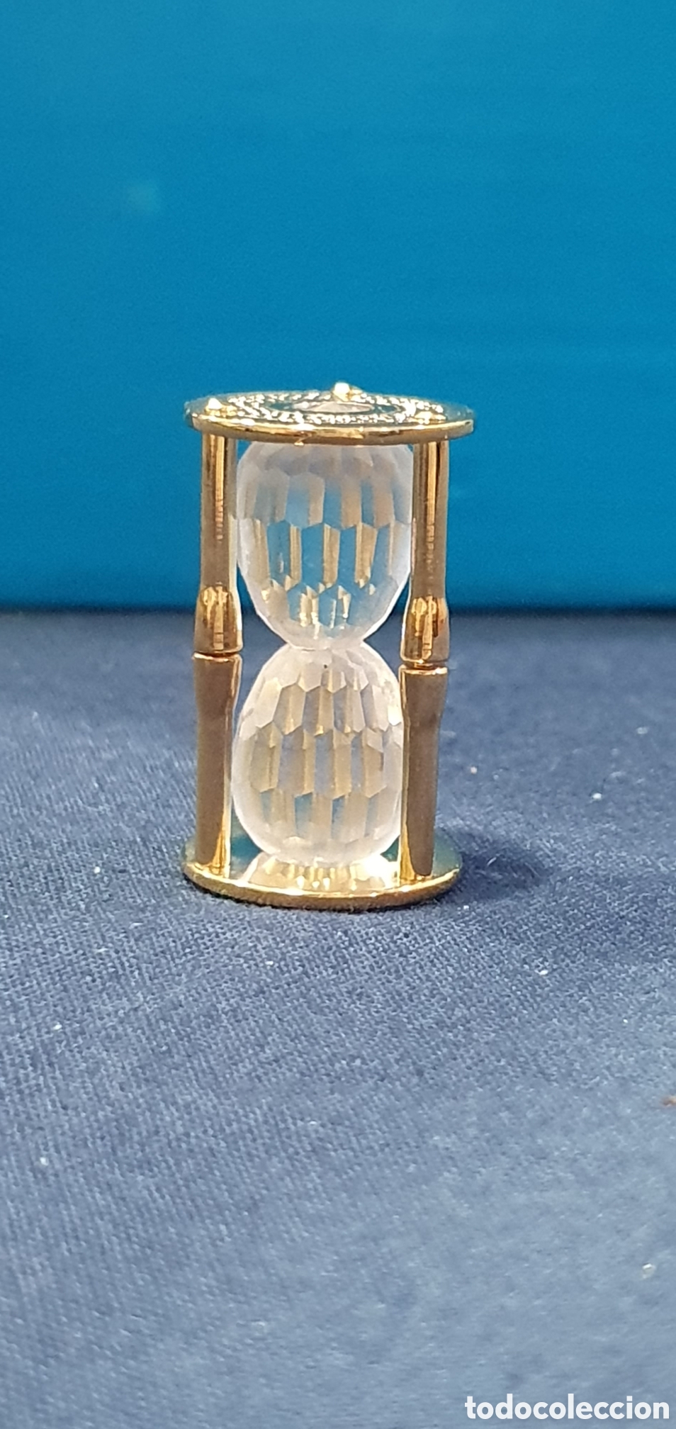 Antiguidades: SALIDA 0.01&euro;. Reloj de arena de cristal de Swarovski. (L133)