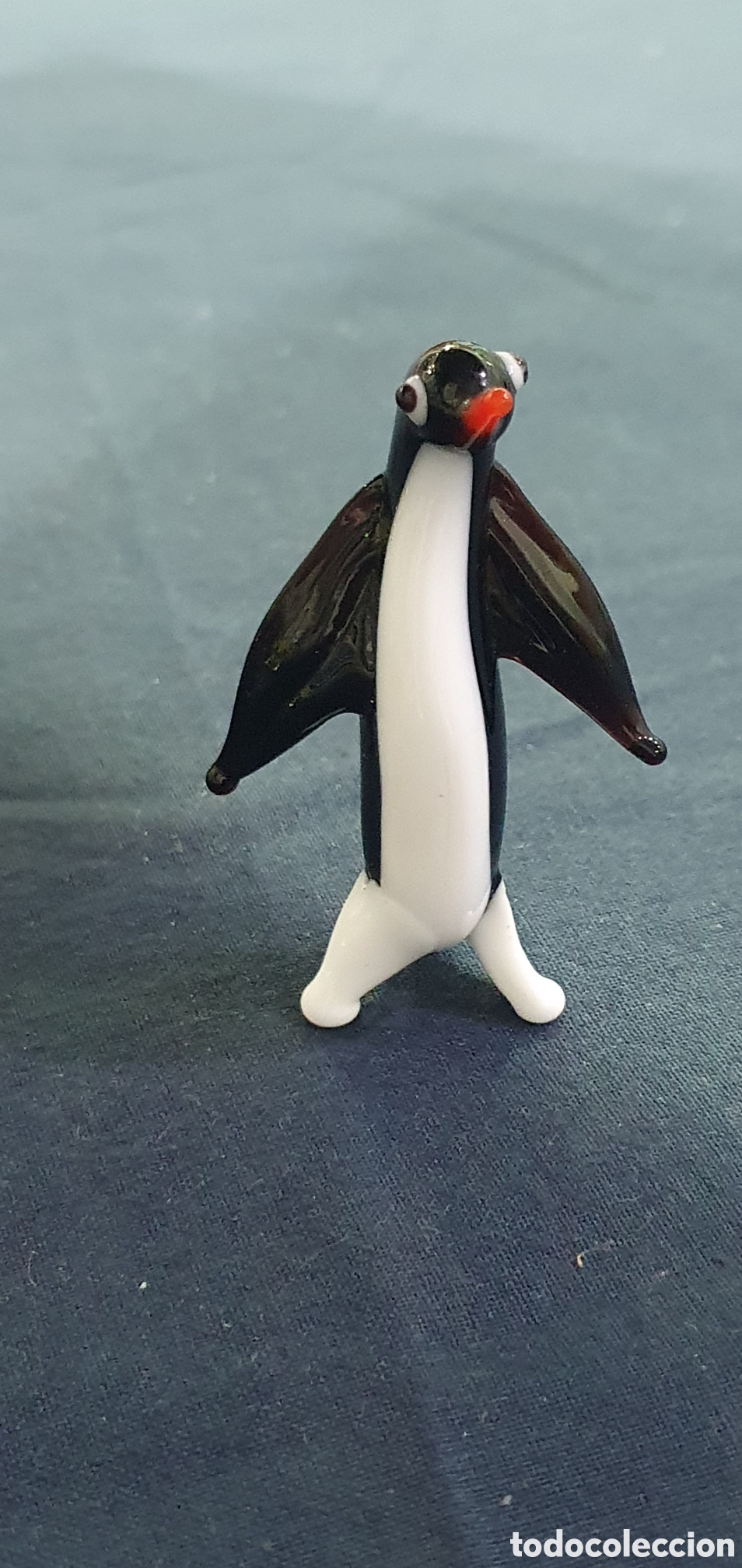 Antiquit&auml;ten: Ping&uuml;ino en cristal de Murano. (L133)