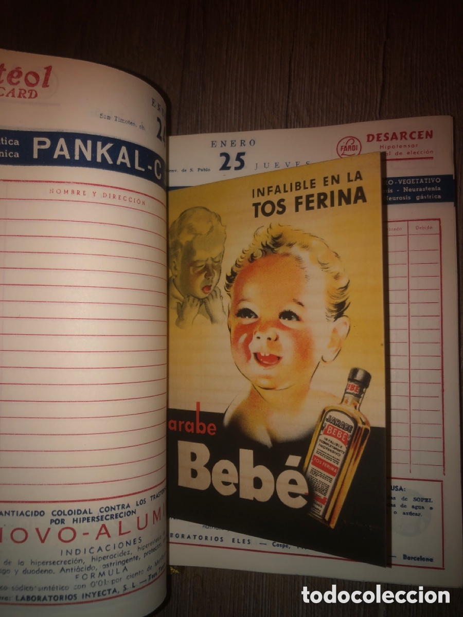 Antig&uuml;edades: Dietario m&eacute;dico 1945 - Foto 2