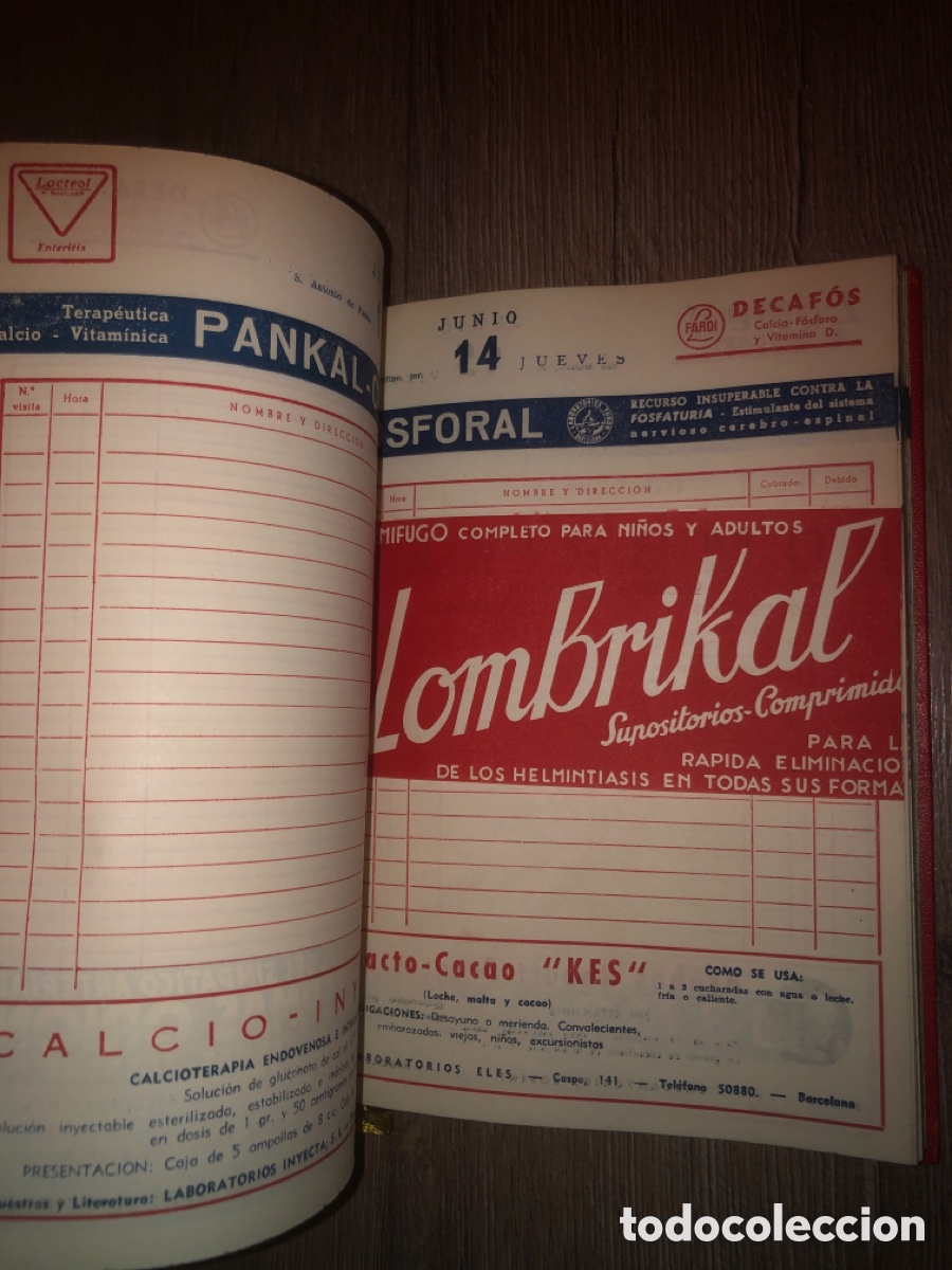 Antig&uuml;edades: Dietario m&eacute;dico 1945 - Foto 3