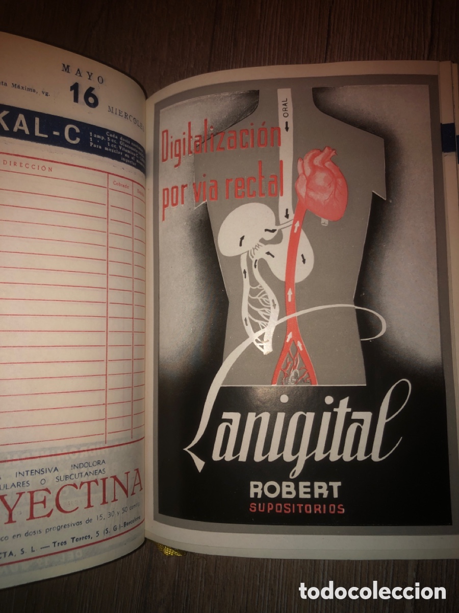 Antig&uuml;edades: Dietario m&eacute;dico 1945 - Foto 5
