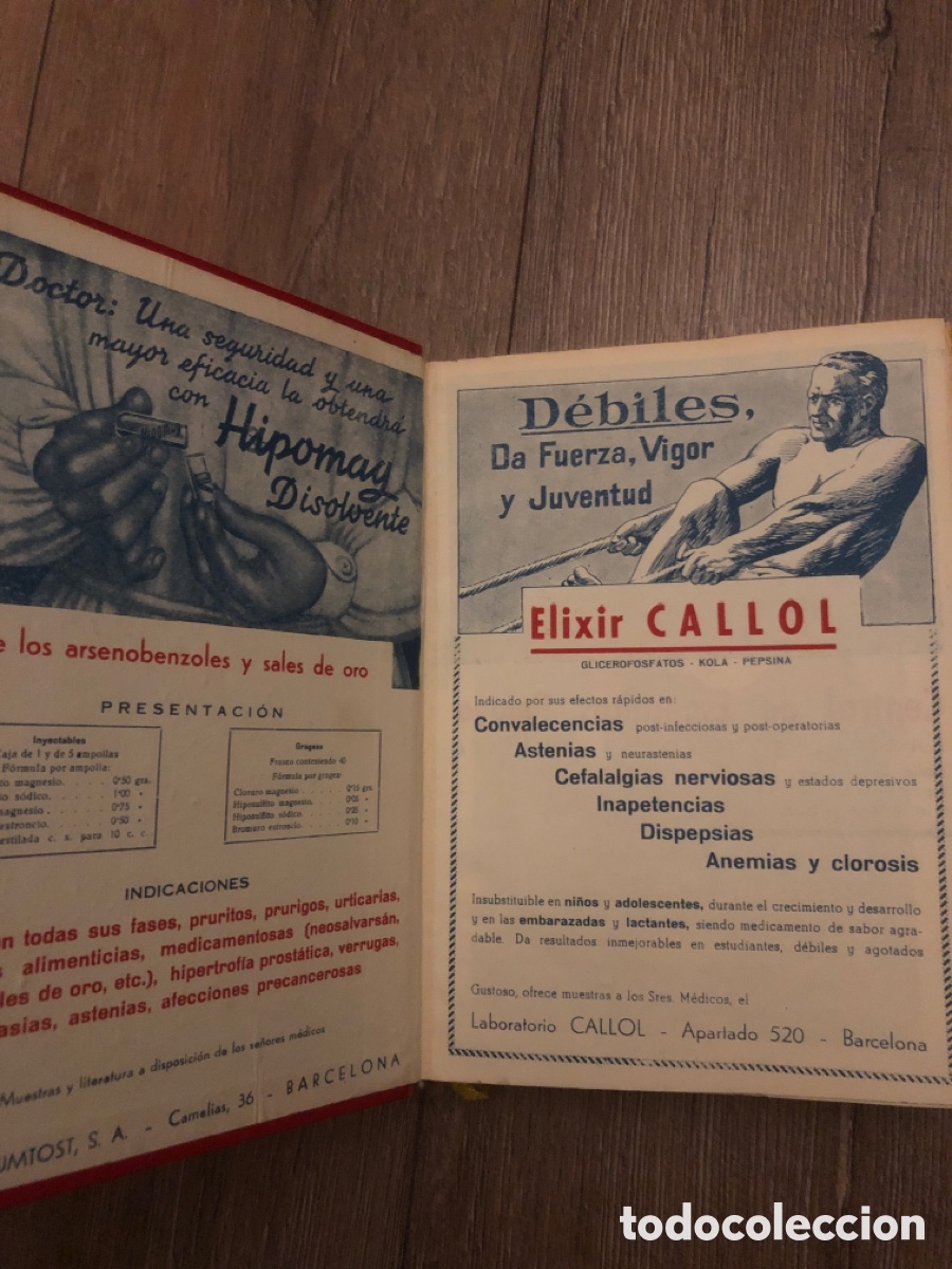 Antig&uuml;edades: Dietario m&eacute;dico 1945 - Foto 6
