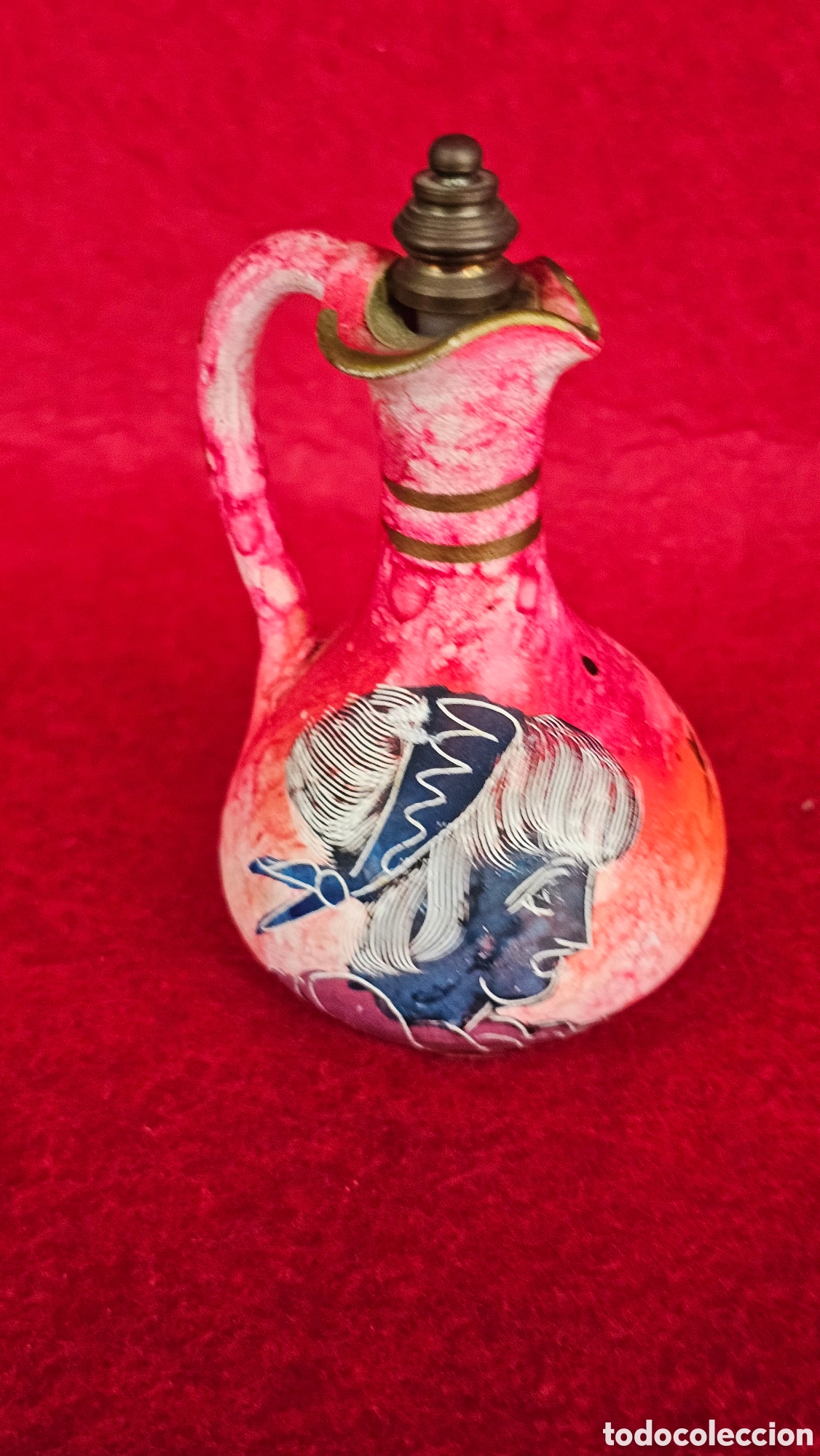 Antig&uuml;edades: Perfumero de cer&aacute;mica ....