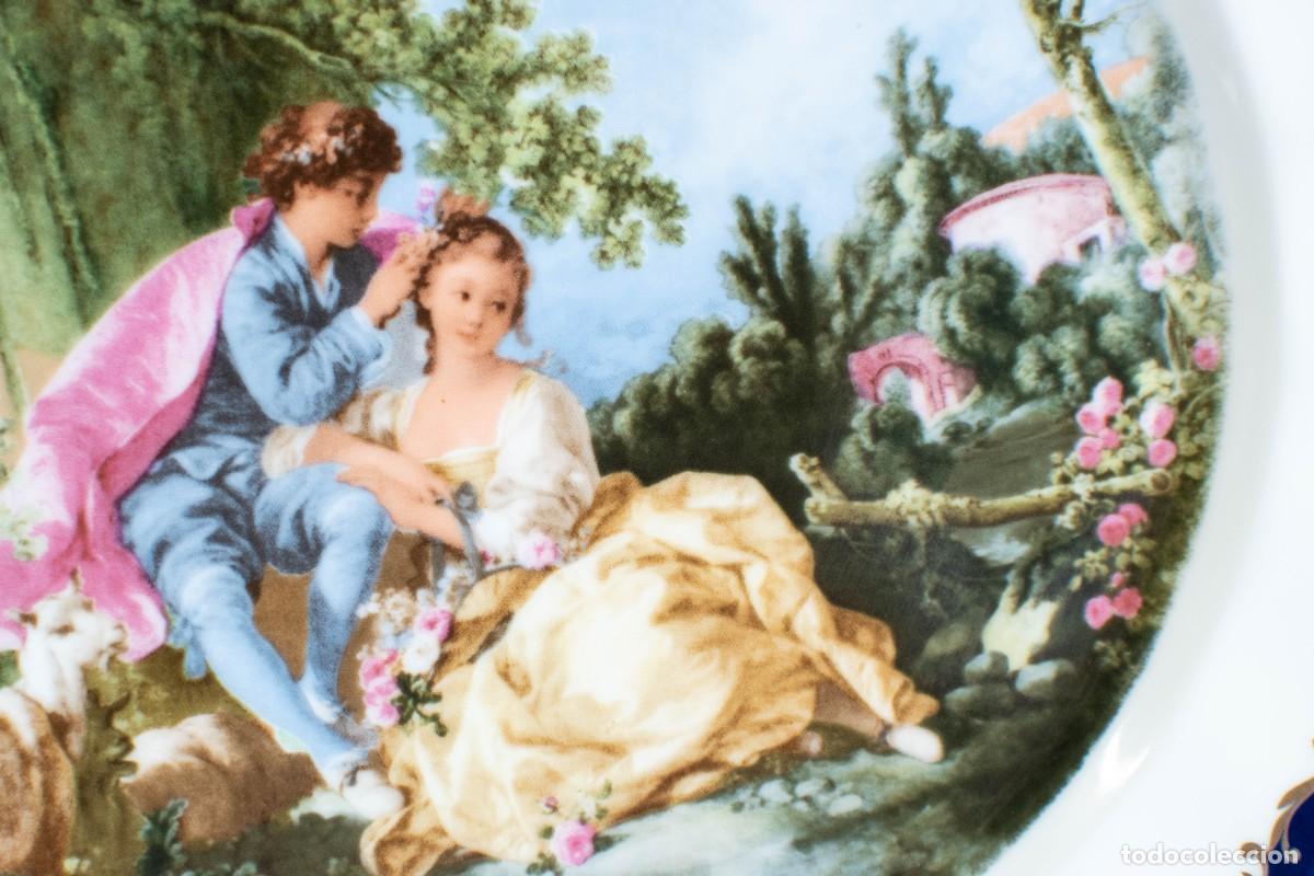 Antig&uuml;edades: Plato de porcelana de Bidasoa - Foto 3