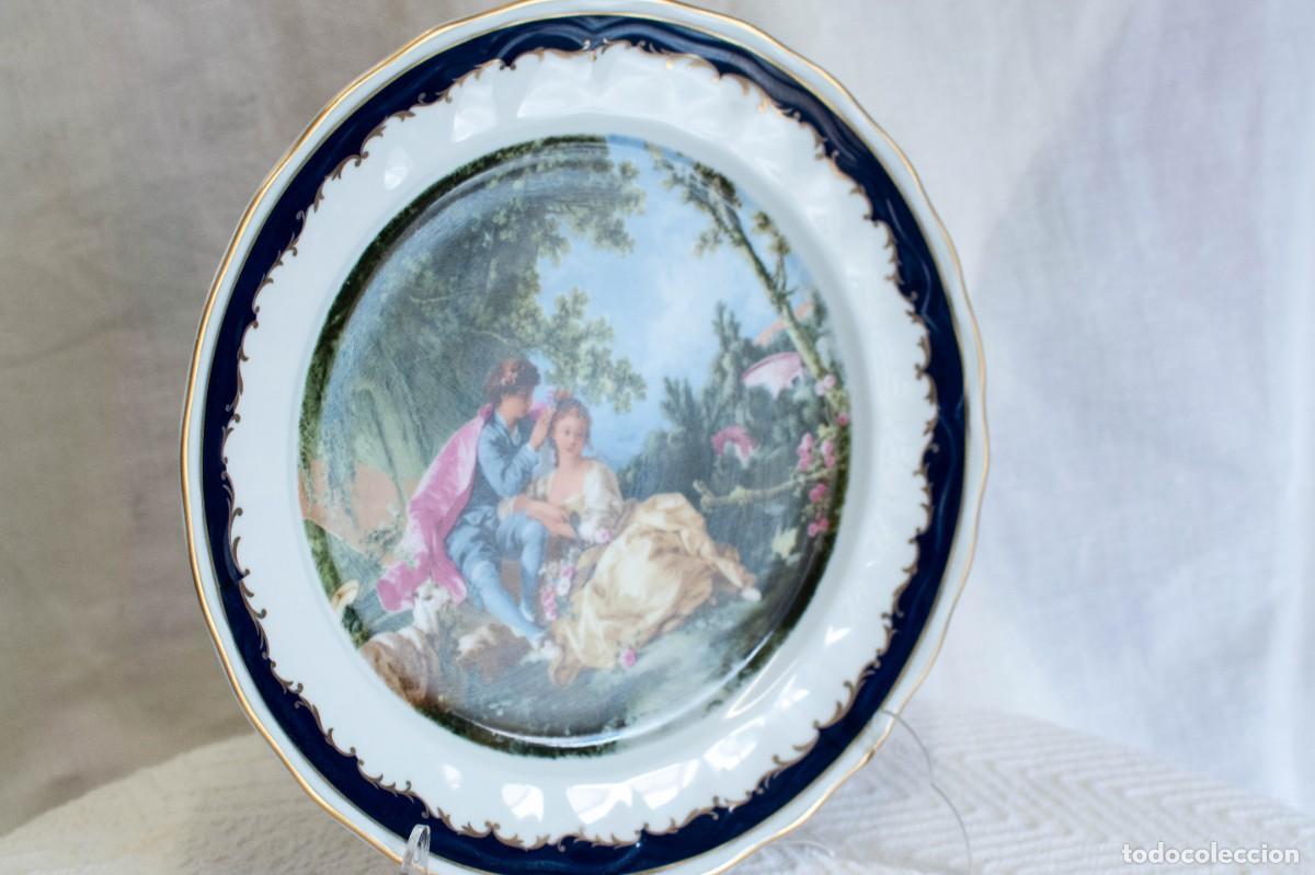 Antig&uuml;edades: Plato de porcelana de Bidasoa - Foto 9