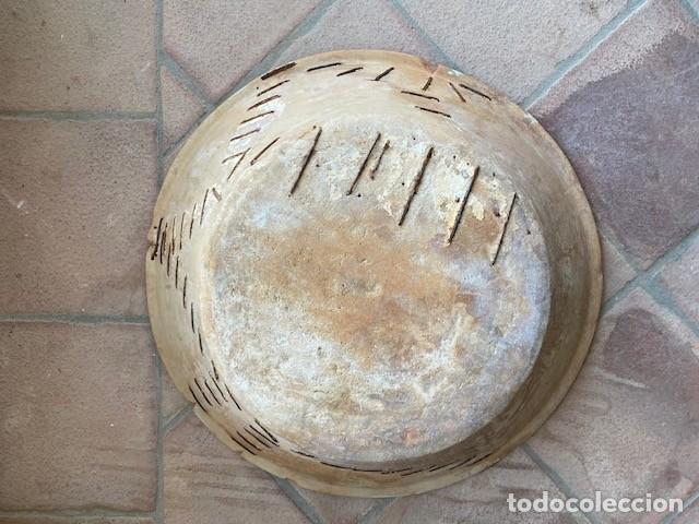Antig&uuml;edades: MAGNIFICO LEBRILLO ANTIGUO DE FAJALAUZA CERAMICA. 65cms DIAM.