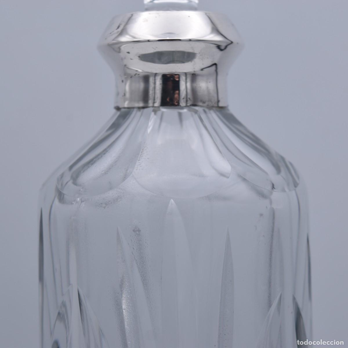 Antig&uuml;edades: Botella licorera con cuello de plata - Foto 6