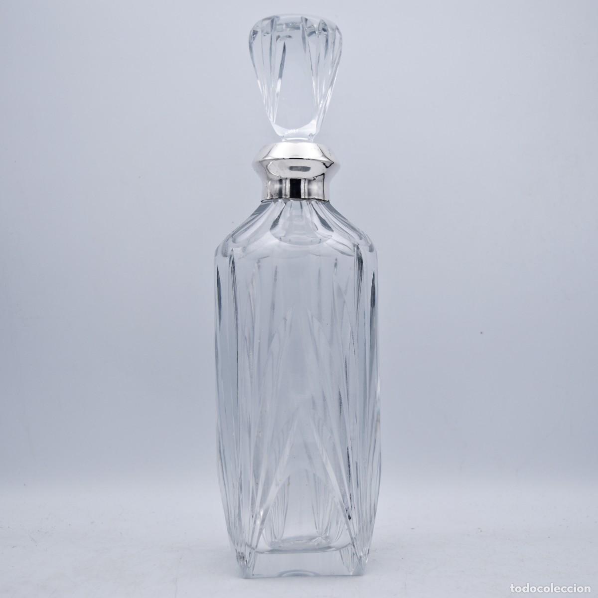 Antig&uuml;edades: Botella licorera con cuello de plata - Foto 10
