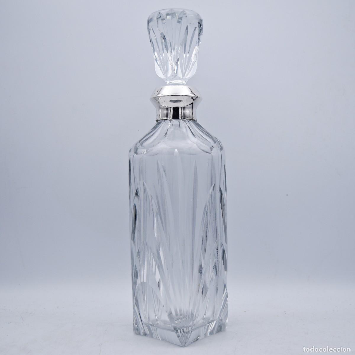 Antig&uuml;edades: Botella licorera con cuello de plata - Foto 11