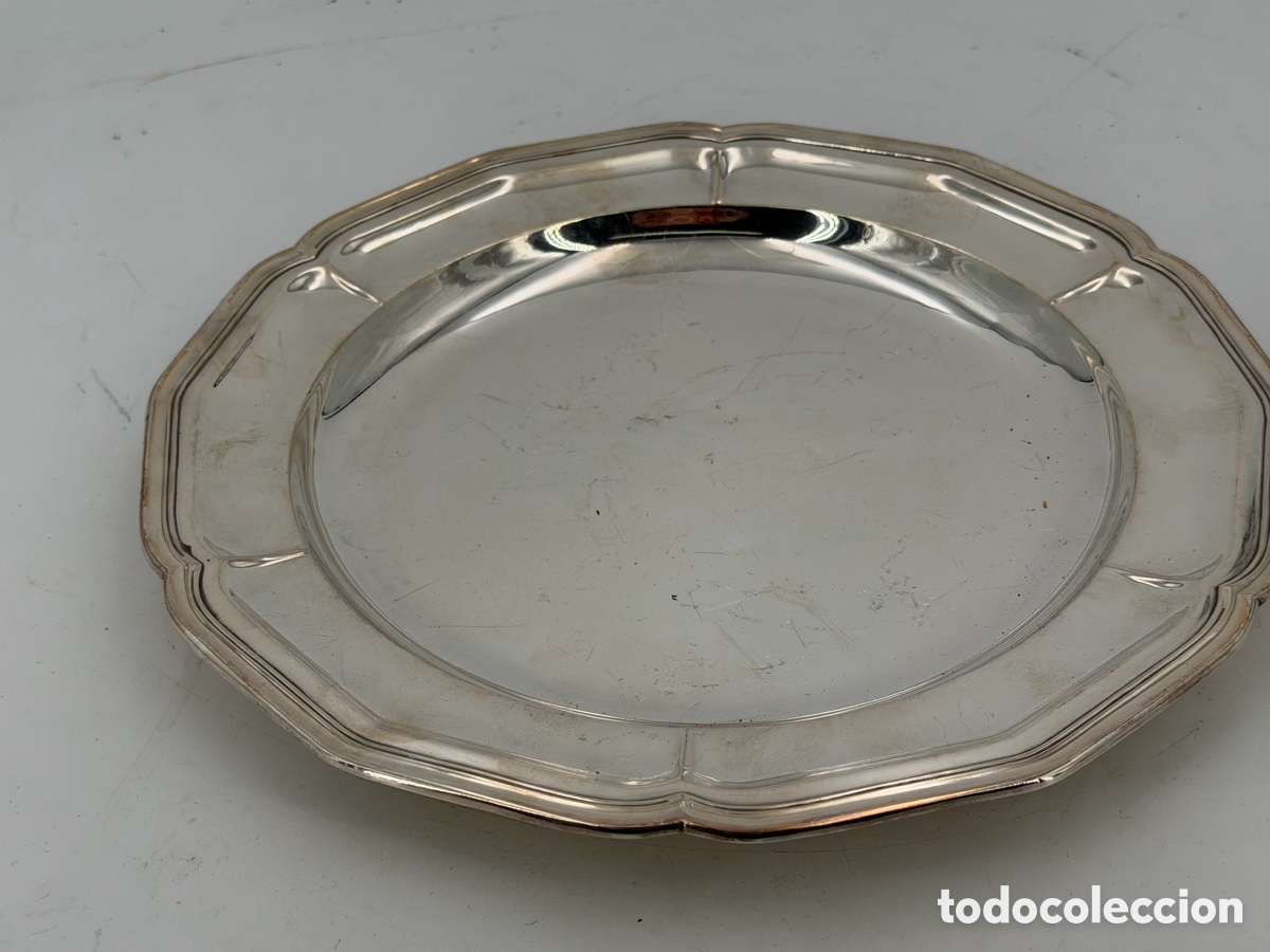 Antig&uuml;edades: Gran Bandeja Plateada - Foto 2