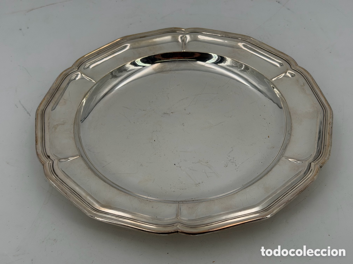 Antig&uuml;edades: Gran Bandeja Plateada - Foto 3