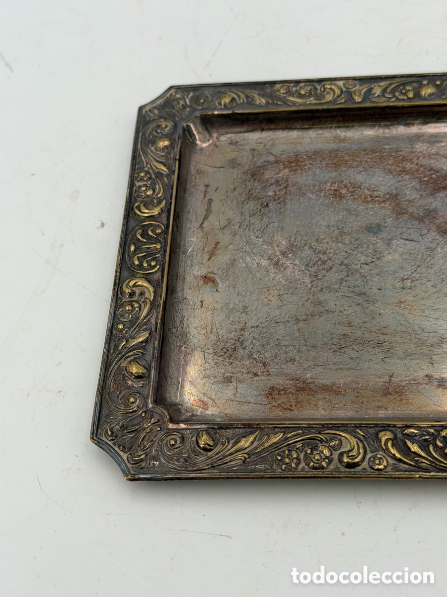 Antig&uuml;edades: Gran Bandeja Plateada - Foto 7
