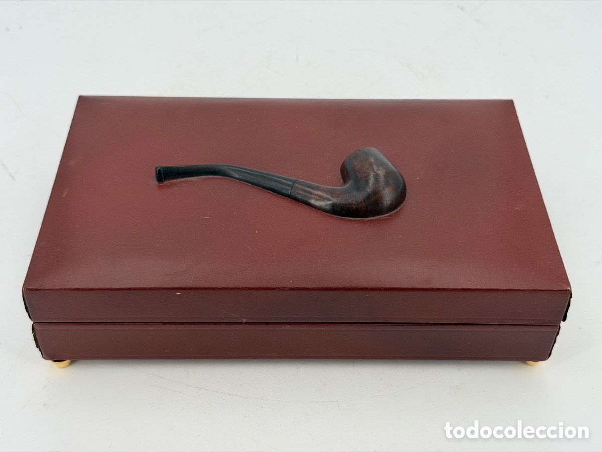Antig&uuml;edades: Antigua Caja de Pipa - Foto 3