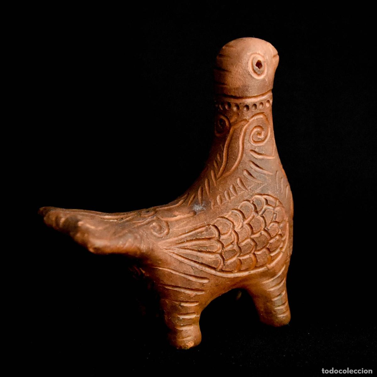 Antig&uuml;edades: Figura antigua de arcilla - Foto 3