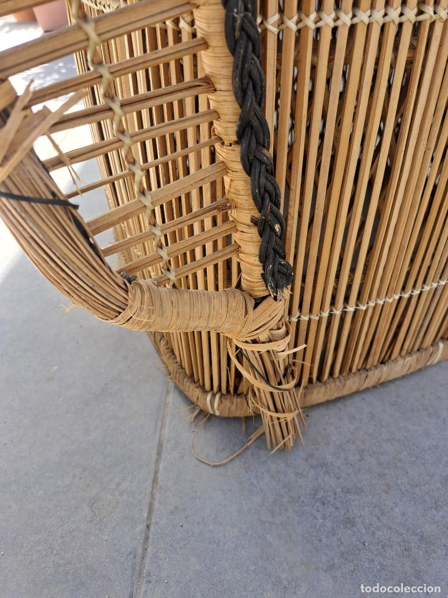 Antig&uuml;edades: Sill&oacute;n Emmanuel hecho a mano. - Foto 5