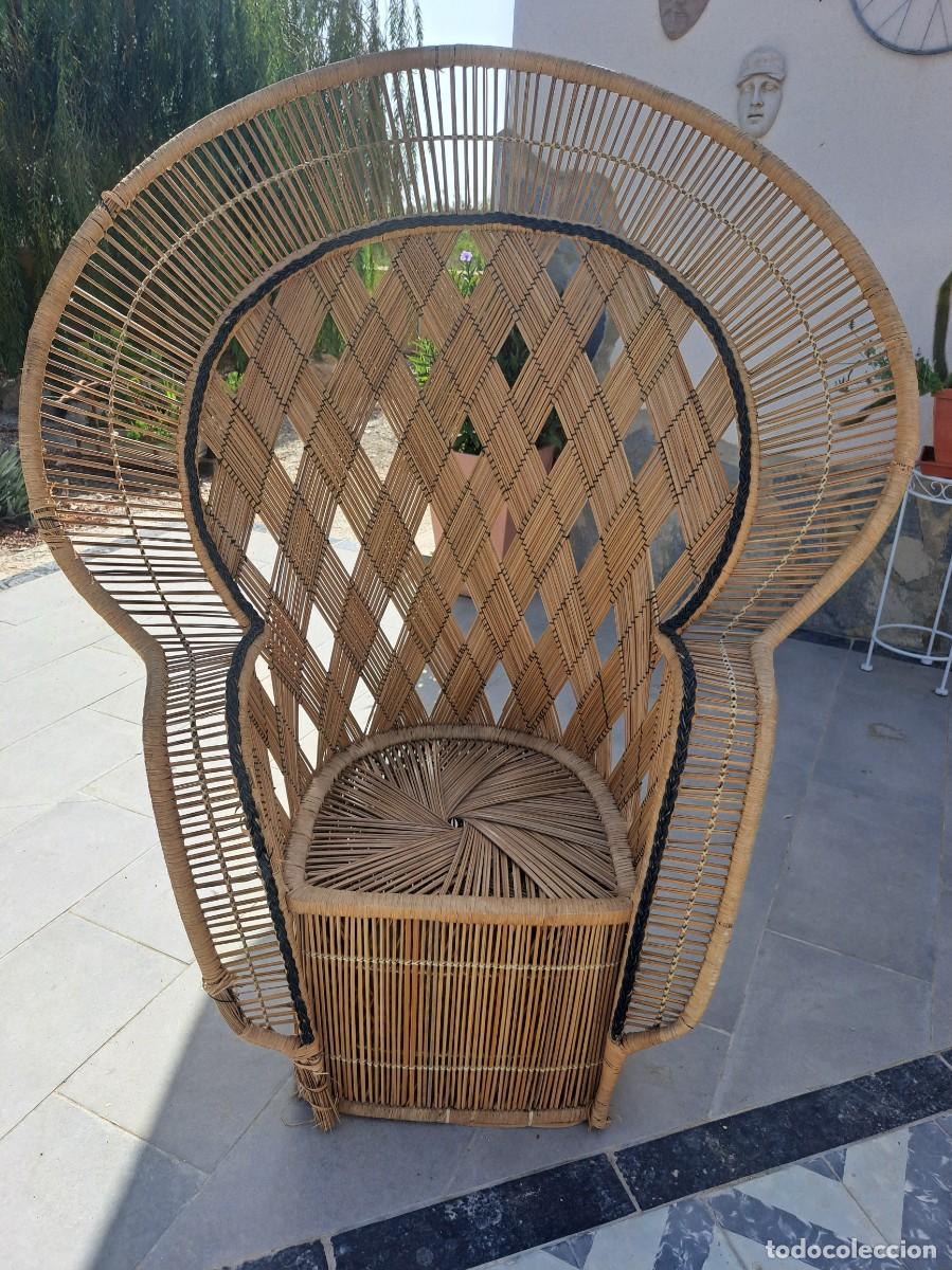 Antig&uuml;edades: Sill&oacute;n Emmanuel hecho a mano. - Foto 8