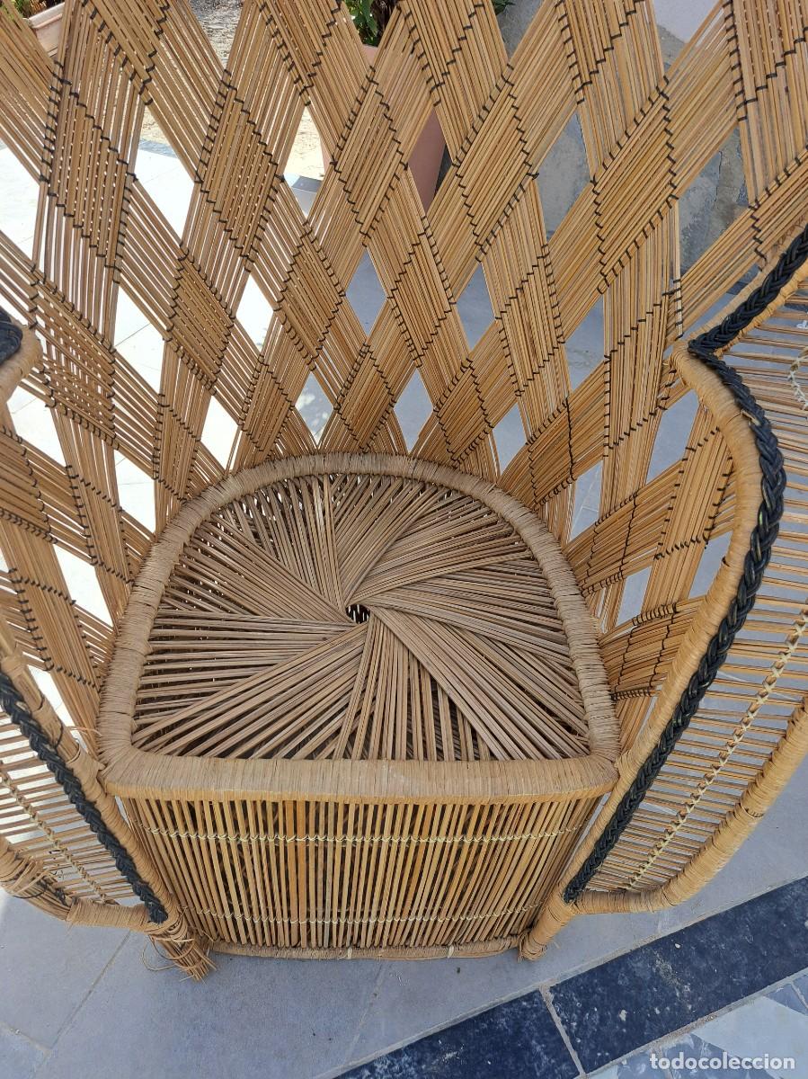 Antig&uuml;edades: Sill&oacute;n Emmanuel hecho a mano. - Foto 9