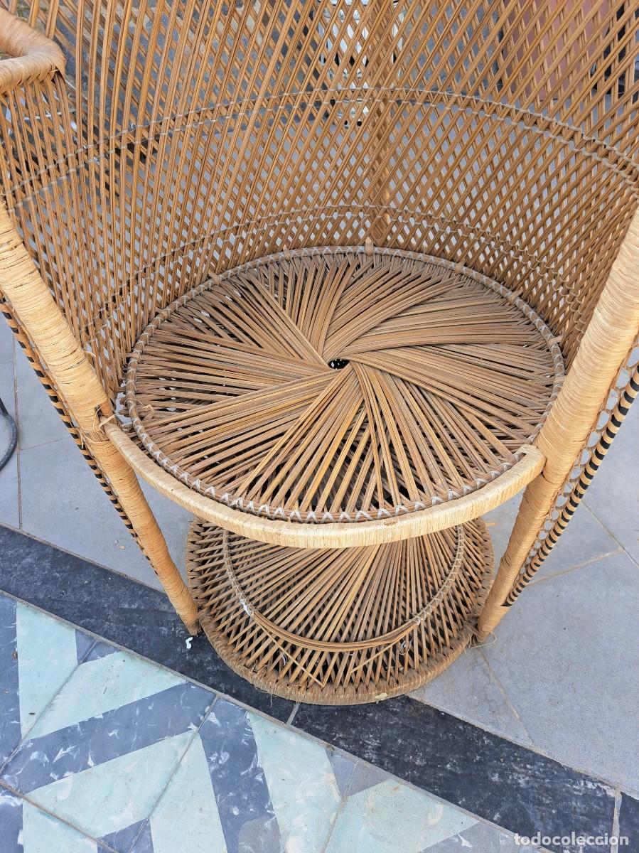 Antig&uuml;edades: Sill&oacute;n Emmanuel hecho a mano. - Foto 5