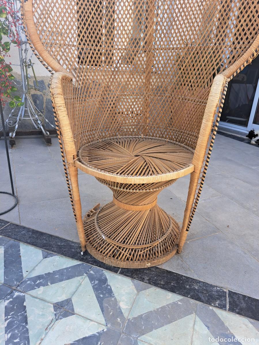 Antig&uuml;edades: Sill&oacute;n Emmanuel hecho a mano. - Foto 6