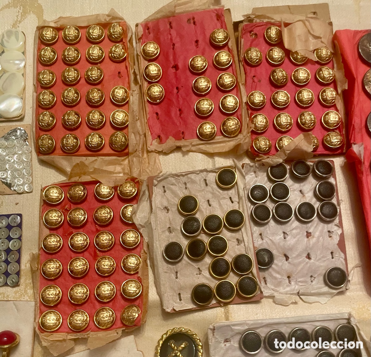 Antig&uuml;edades: Botones de N&aacute;car y Gemelos Antiguos - Foto 4
