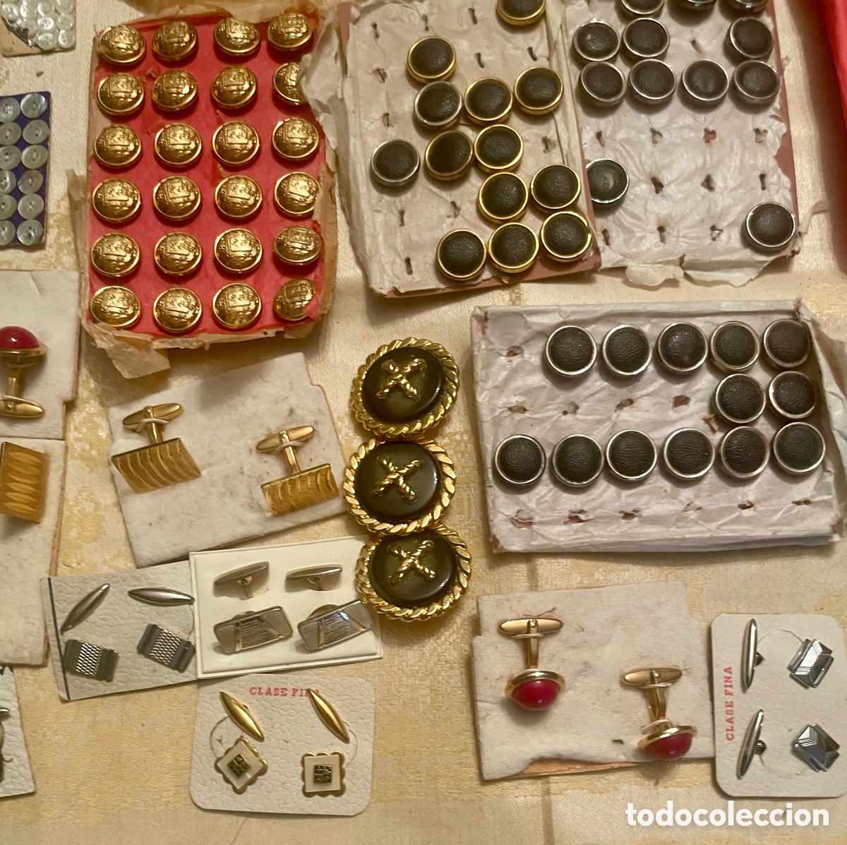 Antig&uuml;edades: Botones de N&aacute;car y Gemelos Antiguos - Foto 5
