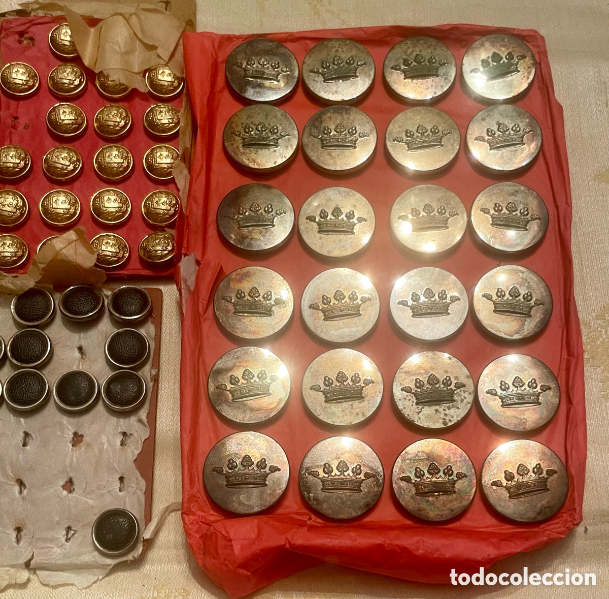 Antig&uuml;edades: Botones de N&aacute;car y Gemelos Antiguos - Foto 6
