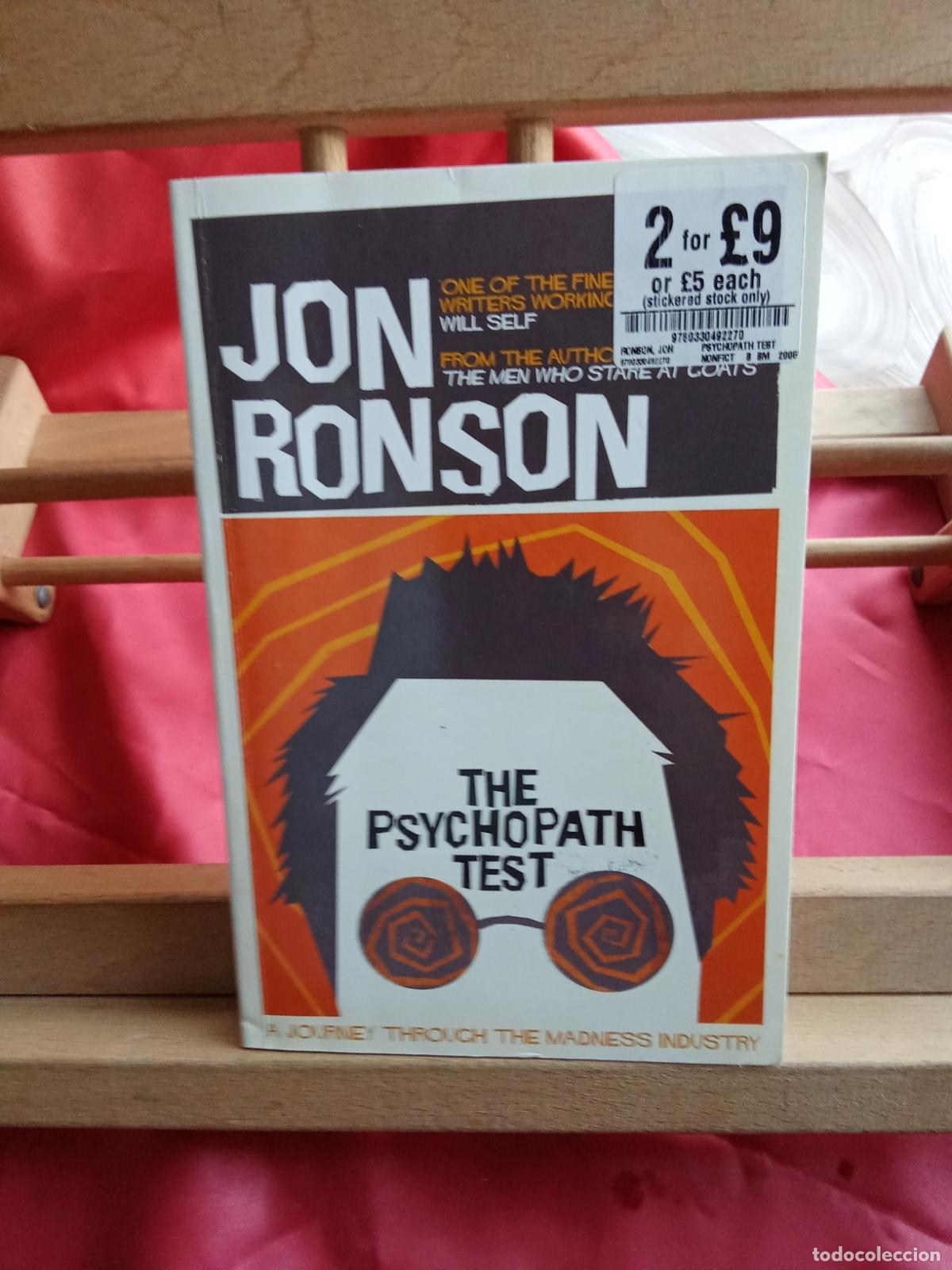 Antig&uuml;edades: The psycopath test. Jon Ronson L.7539-2027 ingl&eacute;s - Foto 1