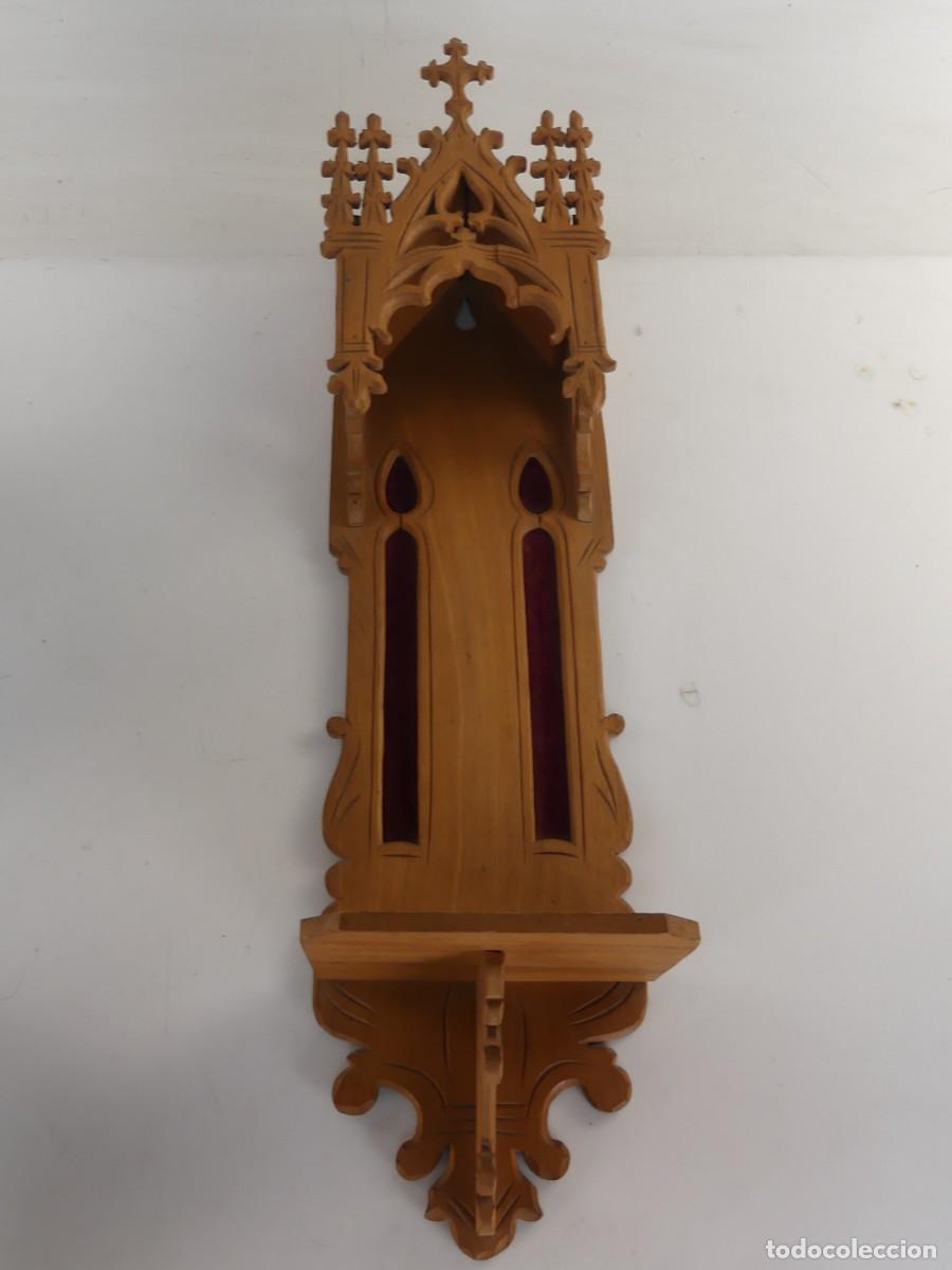 Oggetti Antichi: ANTIGUA CAPILLA DE MADERA