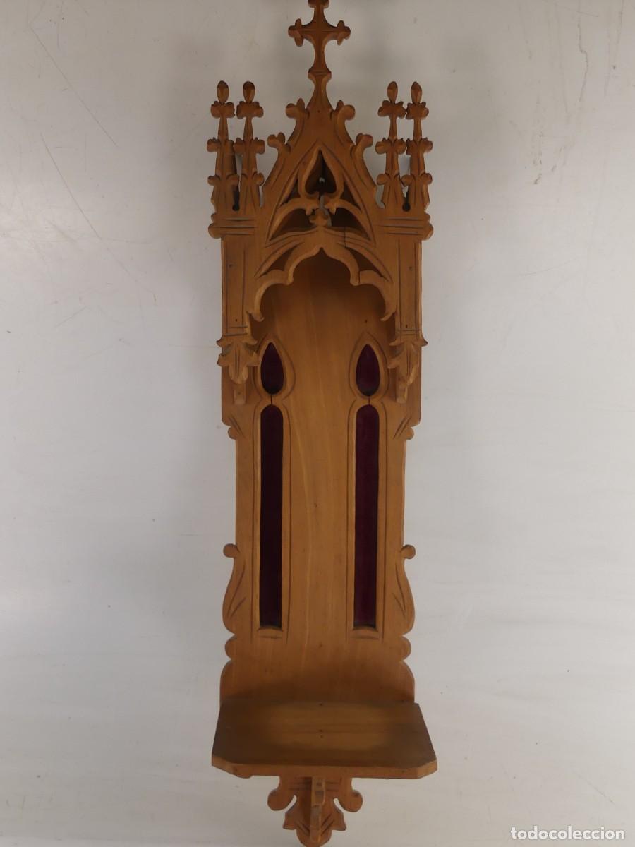 Antig&uuml;edades: ANTIGUA CAPILLA DE MADERA - Foto 3