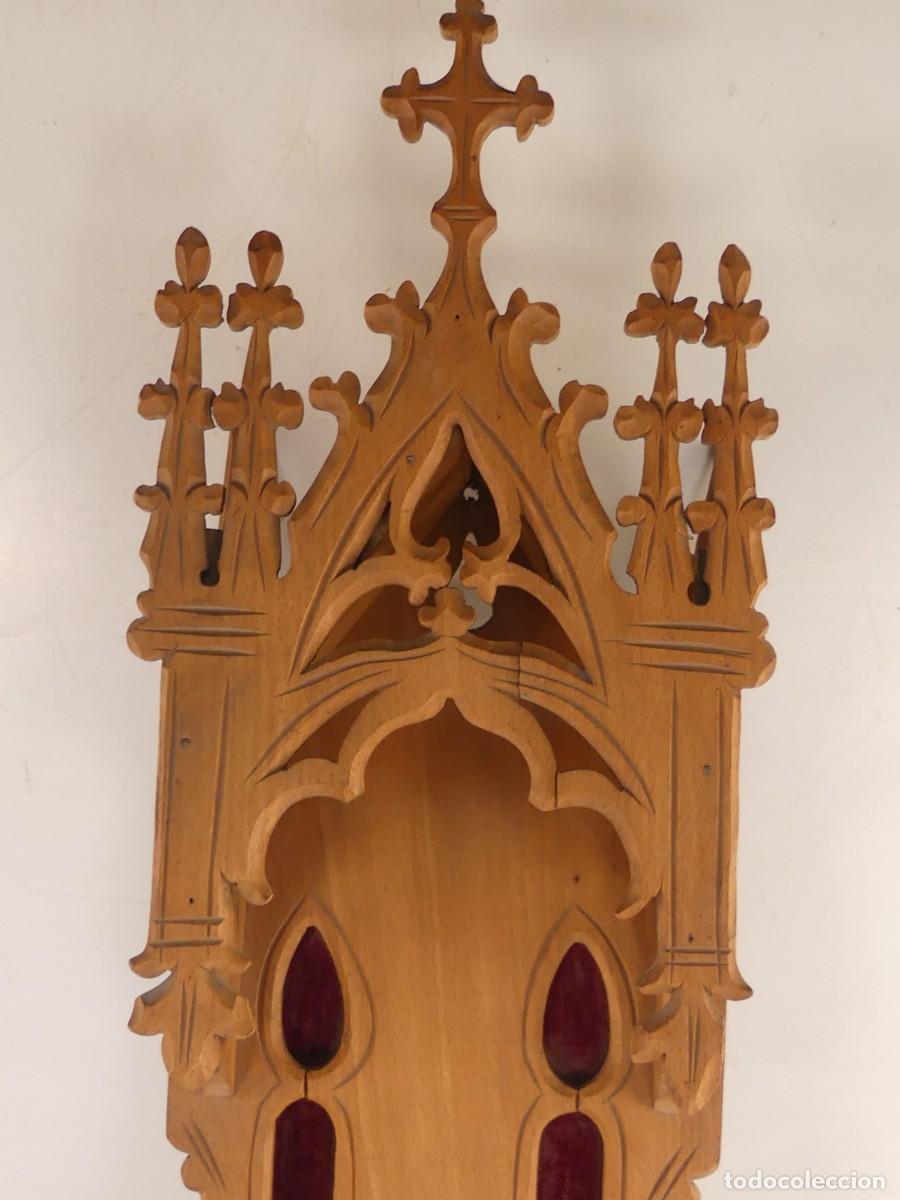 Antig&uuml;edades: ANTIGUA CAPILLA DE MADERA - Foto 4