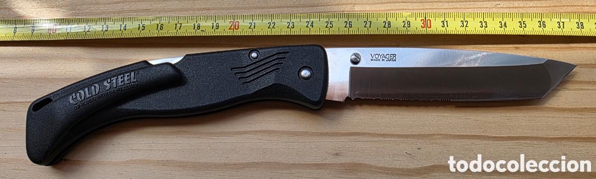 Antig&uuml;edades: COLD STEEL VOYAGER LARGE TANTO &ndash; MADE IN JAPAN &ndash; VINTAGE