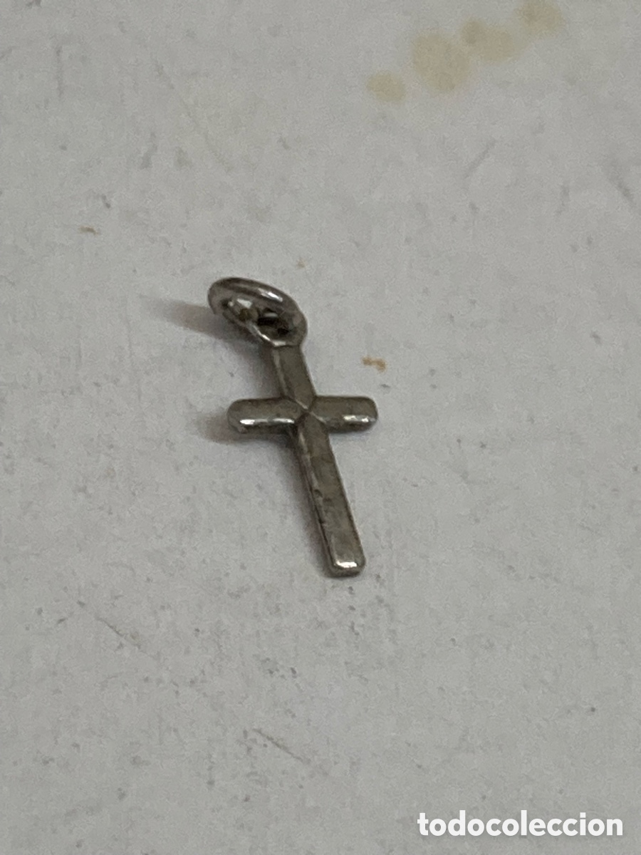 Antig&uuml;edades: Cruz de plata religiosa C646