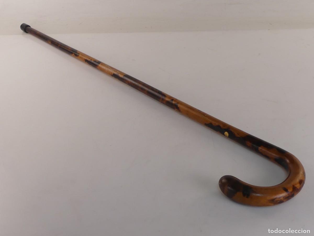 Antig&uuml;edades: BONITO BASTON DE MADERA OBJETO DE COLECCION - Foto 2