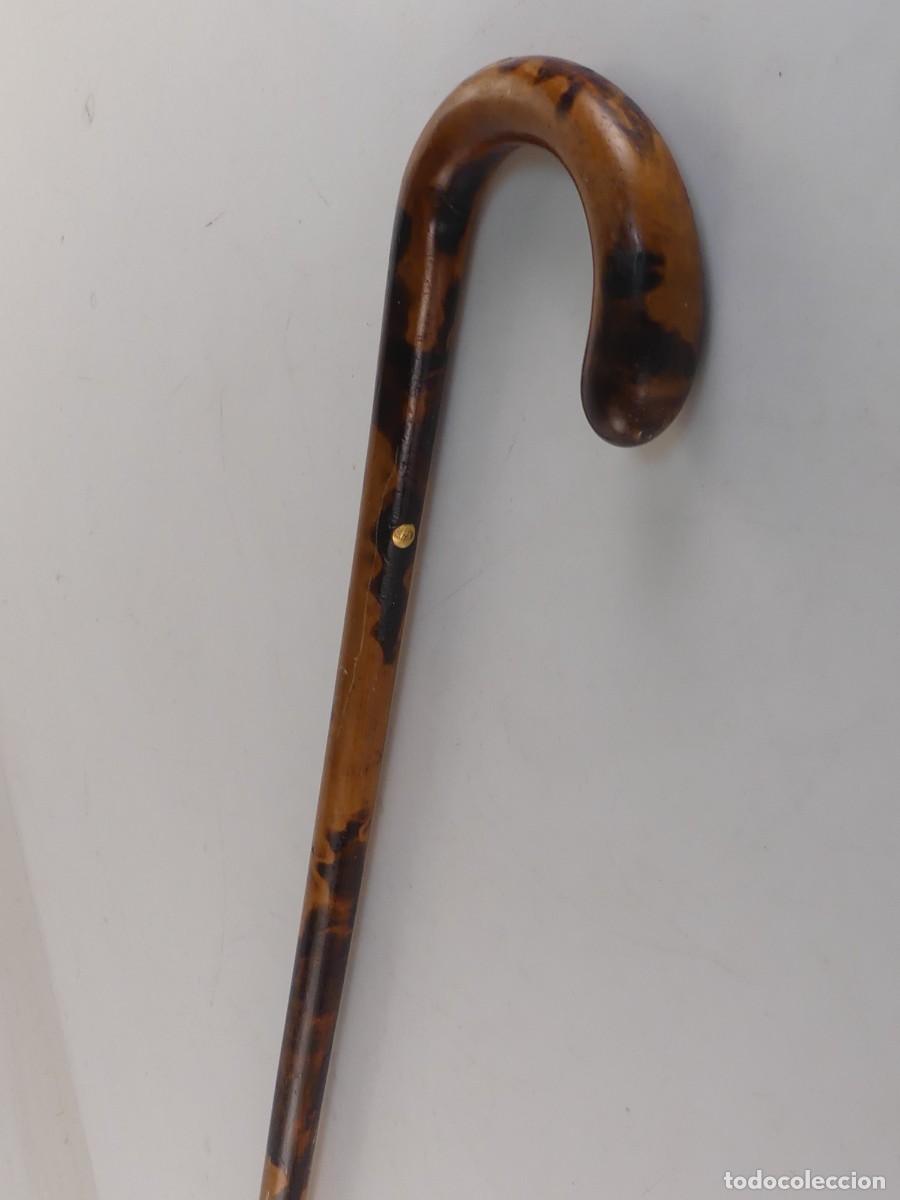 Antig&uuml;edades: BONITO BASTON DE MADERA OBJETO DE COLECCION - Foto 3