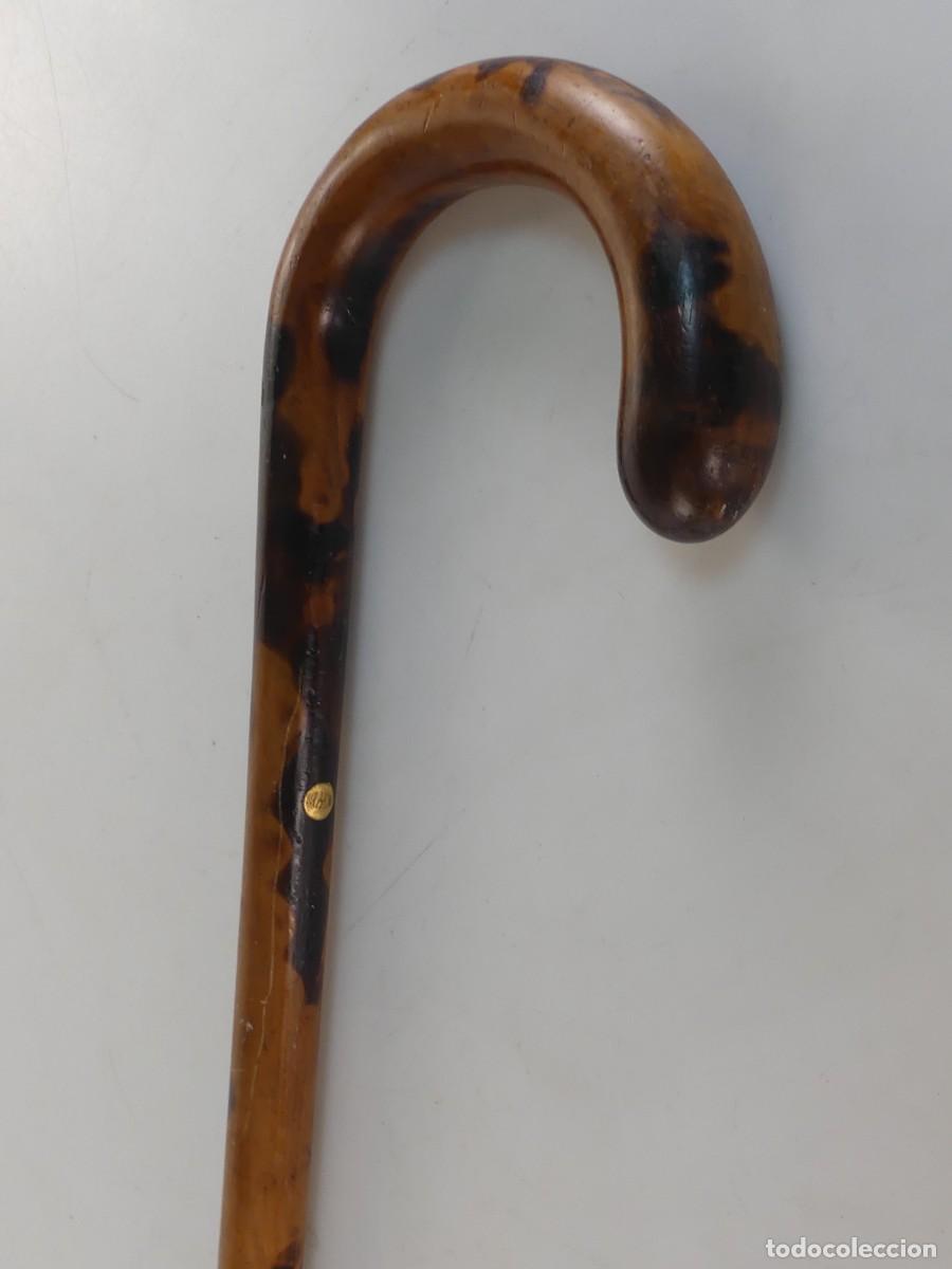 Antig&uuml;edades: BONITO BASTON DE MADERA OBJETO DE COLECCION - Foto 4