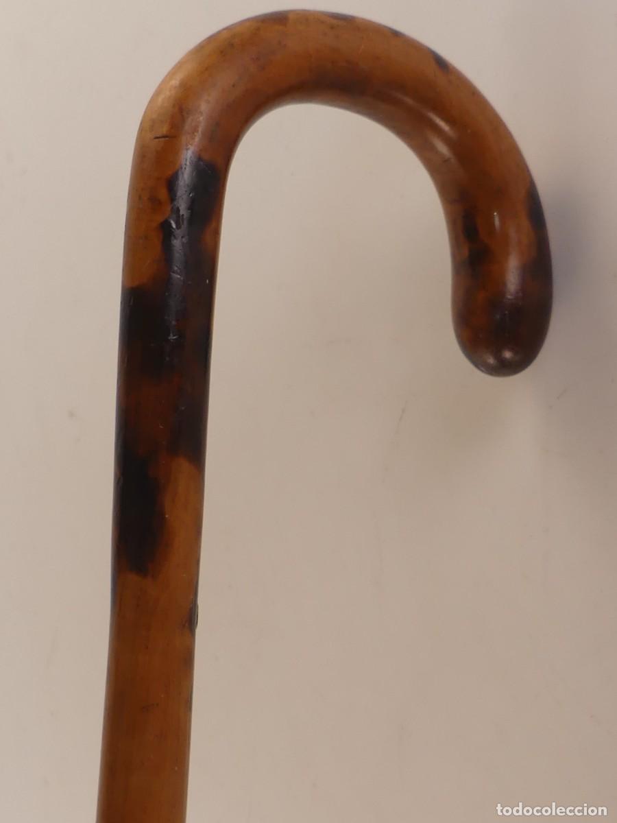 Antiques: BONITO BASTON DE MADERA OBJETO DE COLECCION