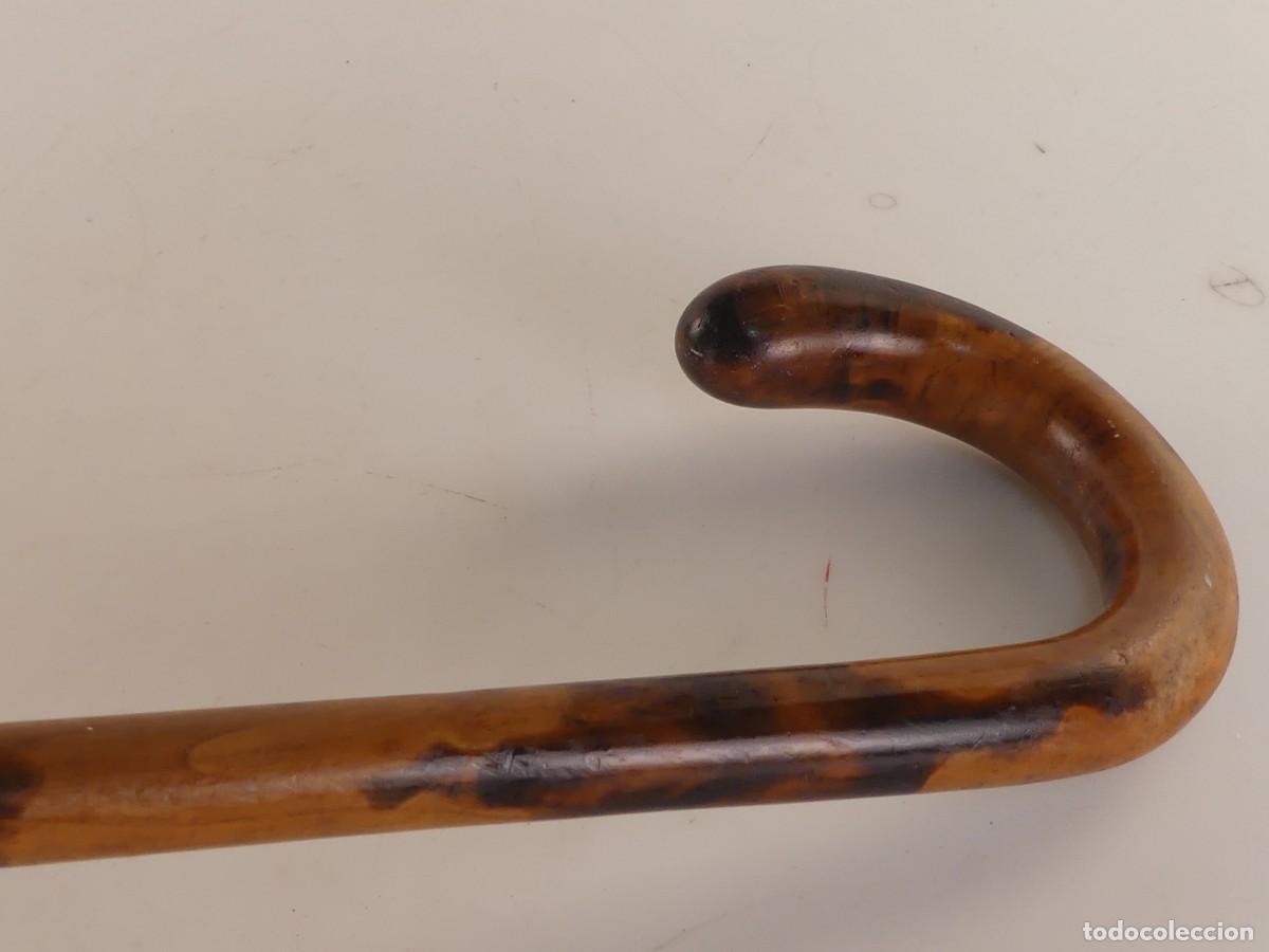 Antig&uuml;edades: BONITO BASTON DE MADERA OBJETO DE COLECCION - Foto 7