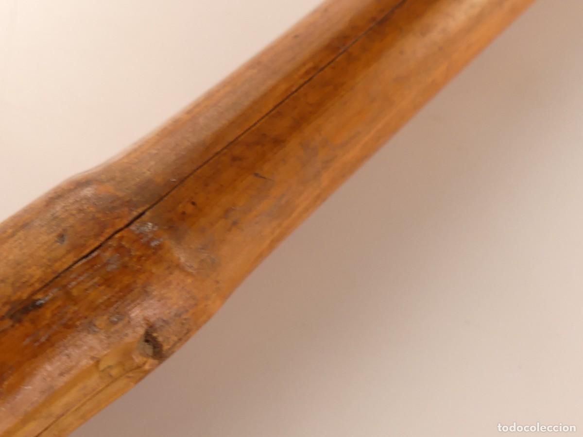 Antig&uuml;edades: BONITO BASTON DE MADERA MARCA OBJETO DE COLECCION - Foto 15
