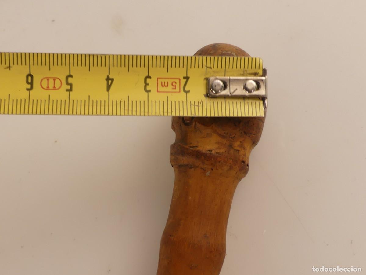 Antig&uuml;edades: BONITO BASTON DE MADERA MARCA OBJETO DE COLECCION - Foto 19