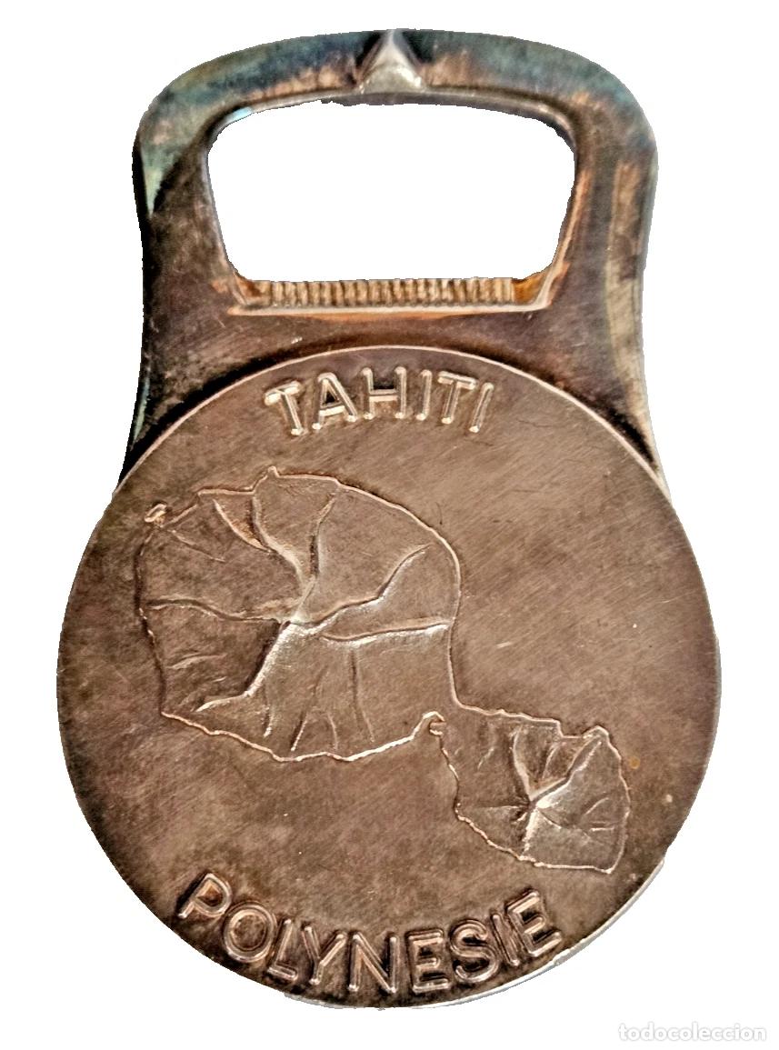 Antig&uuml;edades: RARE ORFEVRE CHRISTOFLE DECAPSULEUR TAHITI POLYNESIE IA ORA NA HAERE TA MAA
