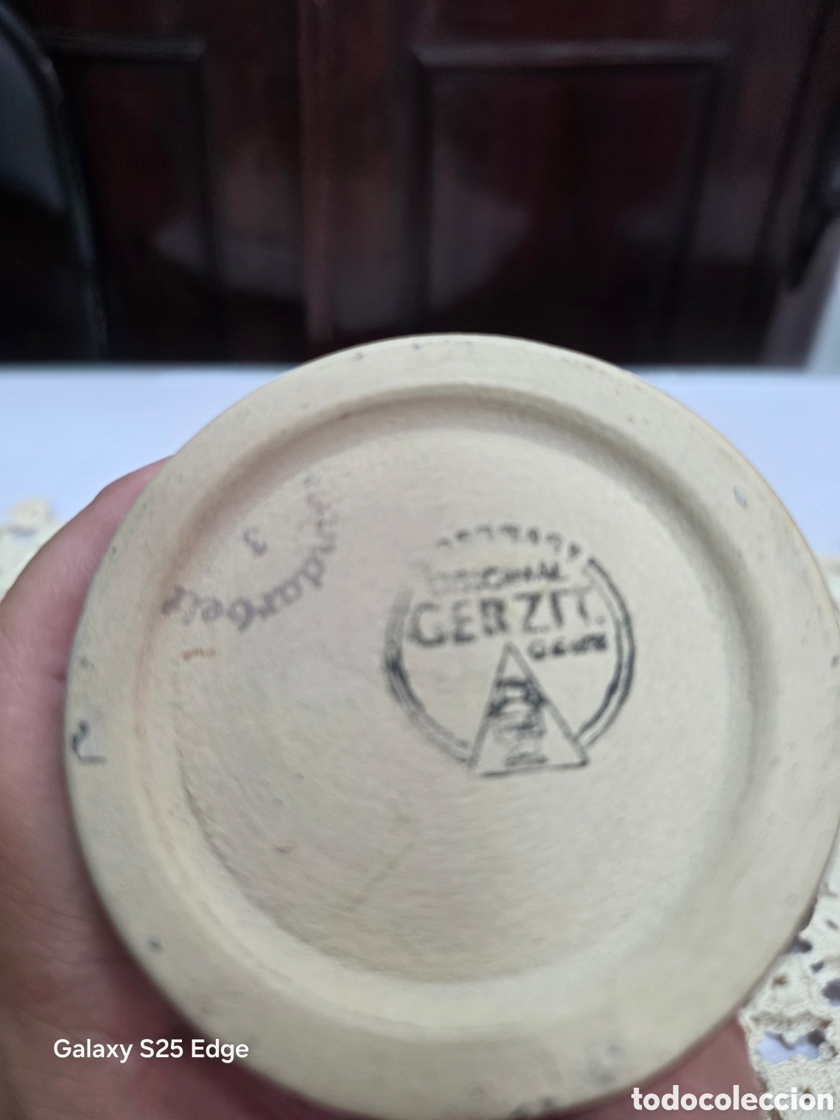 Antig&uuml;edades: Antiguo tankard aleman - Foto 4